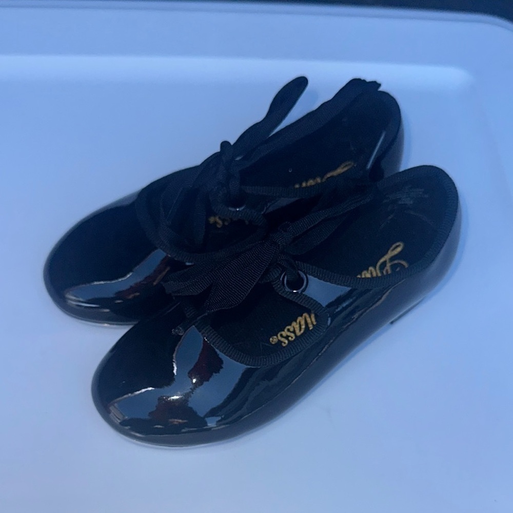 Classic Black Kids tap shoes
